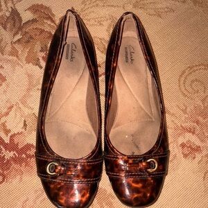 Clarks Women's Tortoiseshell Loafers